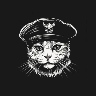 Pirate Cat: Whimsical Feline Adventure Awaits T-Shirt