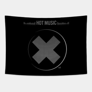 Hot music silver color Tapestry