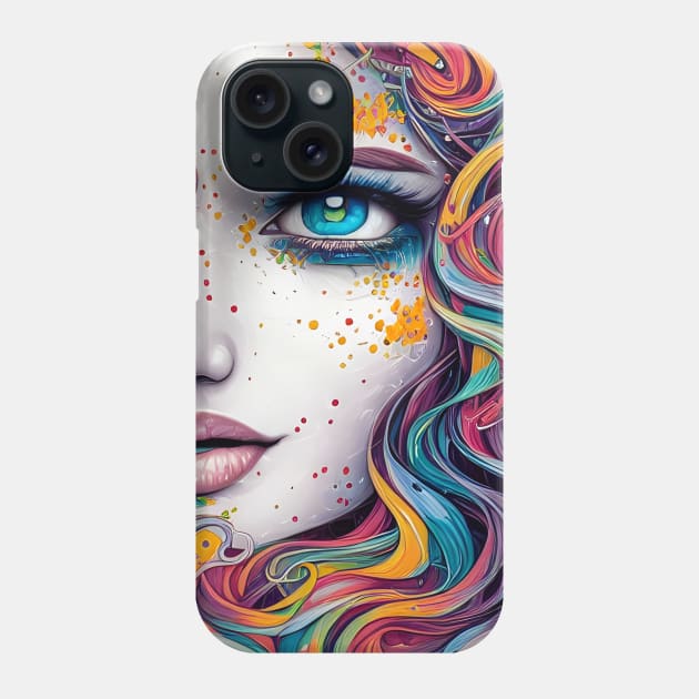 Freckles Phone Case by tdraw