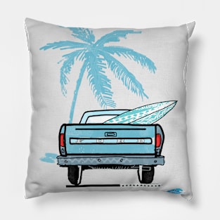 Surf road Pillow