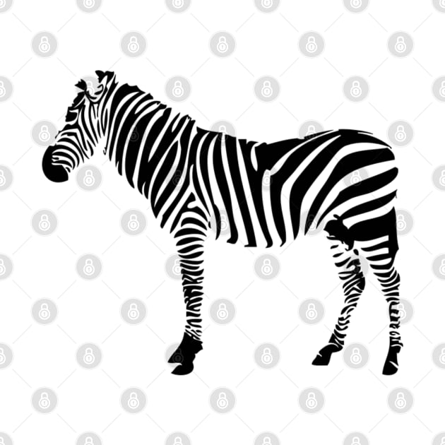 zebra Safari wild animal by loewsanchez