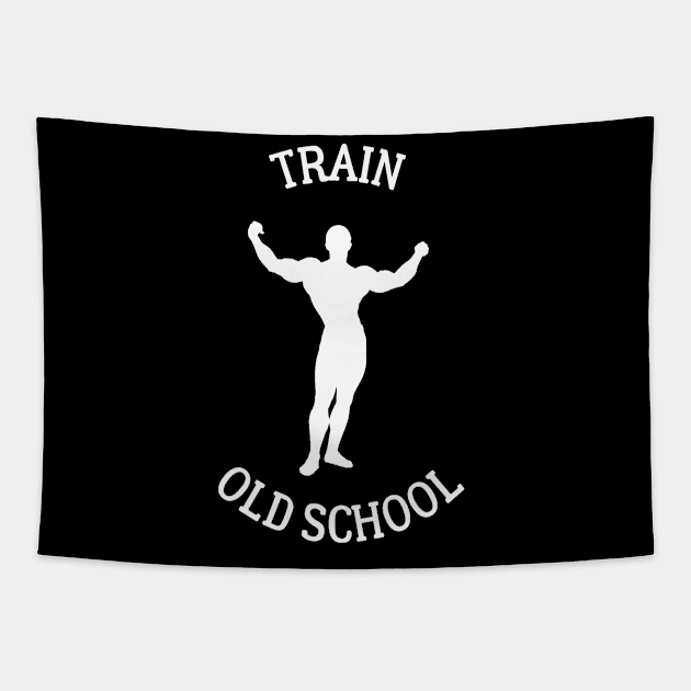 Train Old School Tapestry by medd.art