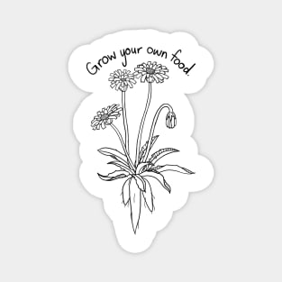 Grow your own food Murnong Magnet