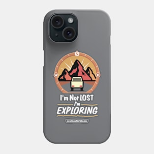 I'm Exploring, dark Phone Case