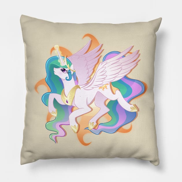 Solar Celestia Pillow by MasterLiaslentak