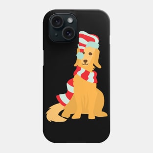 Christmas dog 03 Phone Case