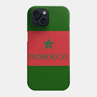 Moroccan Flag Phone Case