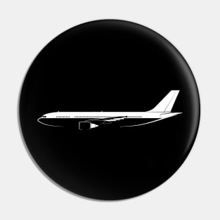 Airbus A300-600 Silhouette Pin