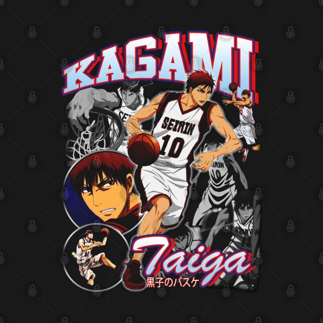 Anime Vintage kagami taiga by BVNKGRAPHICS