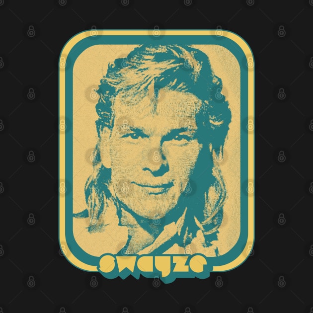 Patrick Swayze /// Retro 80s Fan Aesthetic Design by DankFutura