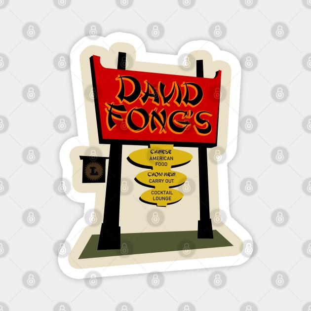 Fong's sign : Magnet by Annie Pom Freitag