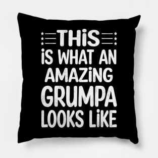 grumpa Fathers day Pillow