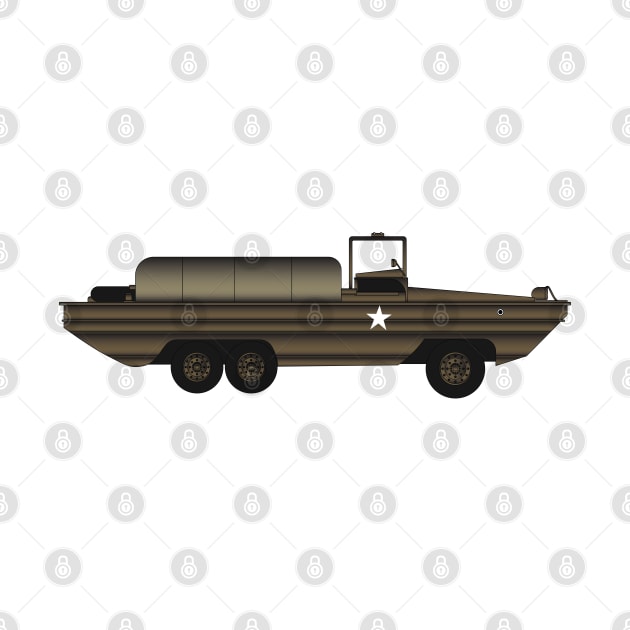 The DUKW Amphibious Vehicle by kindacoolbutnotreally