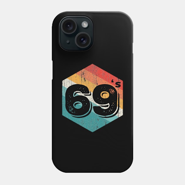 Vintage 1969 Retro Legendary, Birthday Phone Case by kiwodesign