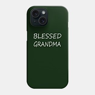 Blessed grandma Phone Case