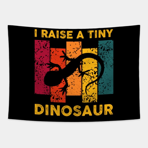 Funny Lizard Quote Tapestry by Imutobi