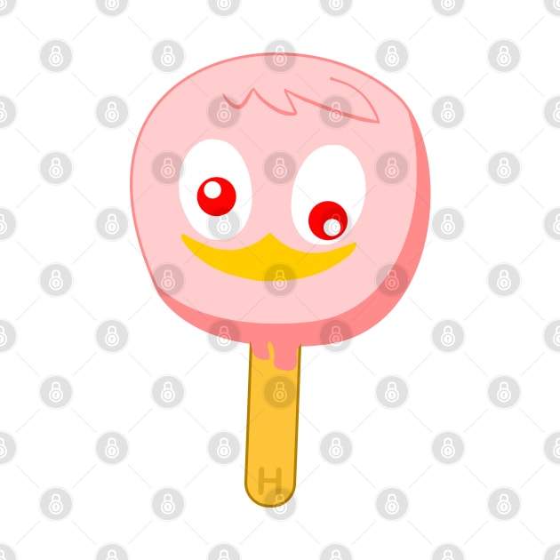 DuckTales Huey Duck Ice cream by CoreyUnlimited