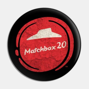 Cosplay Parody Pizza Hut Vintage Music Lovers - Matchbox 20 Pin