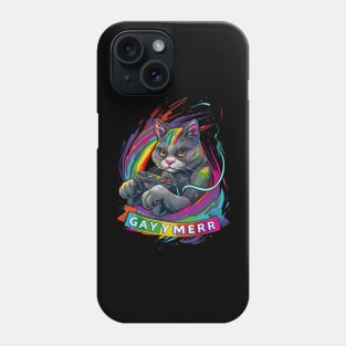 Cat LGBT Support Allies Phone Case