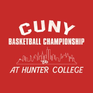 CUNY Basketball Championships '86 T-Shirt