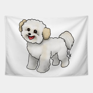 Dog - Bichon Frise - White and Apricot Tapestry