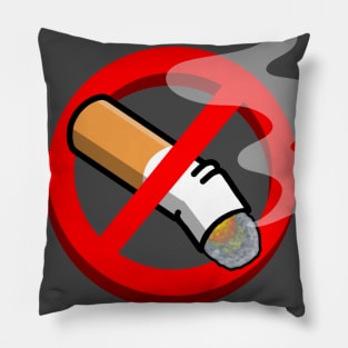 No Smoking Zone Pillow