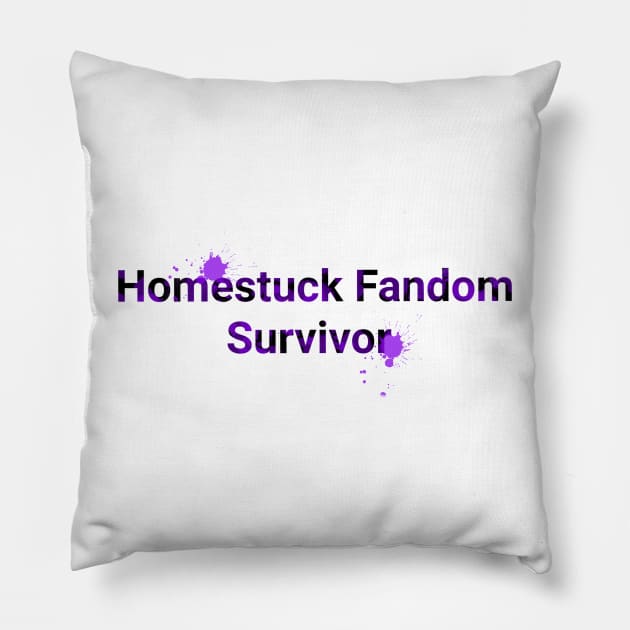 Homestuck Fandom Survivor Pillow by gilbertb