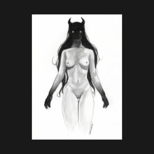 Ansekenamun- Demon Girl art T-Shirt