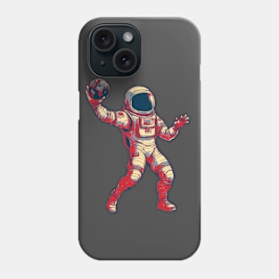 Astronaut Handball Player Phone Case