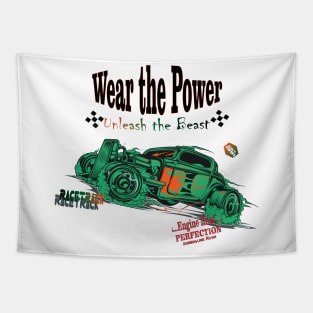 Race Track Wear the Power Unleash Your Car Monster Car Tapestry