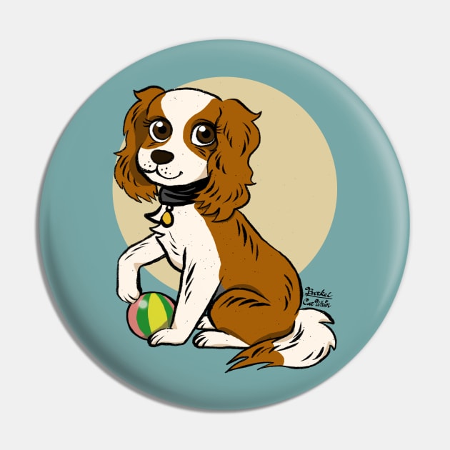 Lovely cavalier Pin by BATKEI