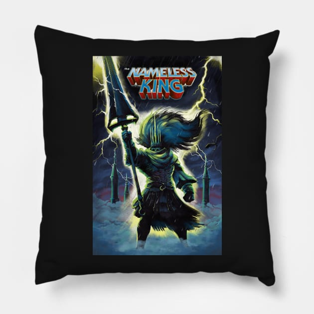 The Nameless King He-Man Mashup Pillow by Crowsmack