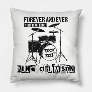 king crimpson forever and ever Pillow