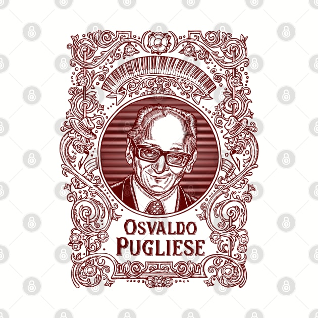 Osvaldo Pugliese (in red) by Lisa Haney