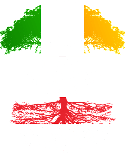 Irish Grown With Indonesian Roots - Gift for Indonesian With Roots From Indonesia Magnet