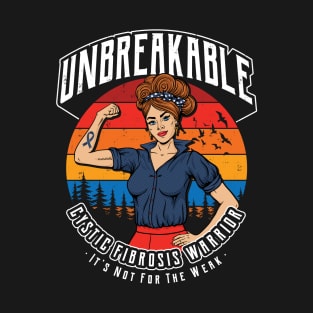 Unbreakable Cystic Fibrosis Warrior T-Shirt