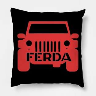 Letterkenny Ferda Red Truck Reilly Pillow