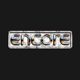 Retro Video Games Encore Logo Vintage T-Shirt