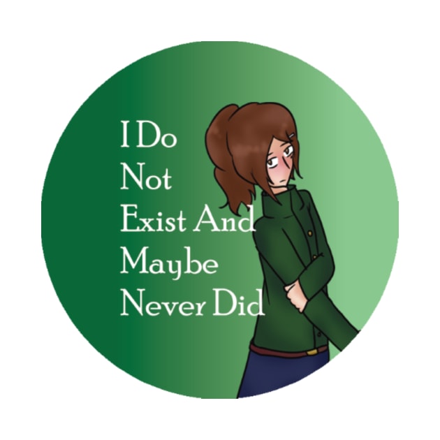 JJ Entropic Float I Do Not Exist And Maybe Never Did Sticker And Others by nhitori