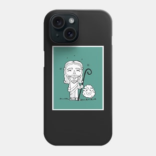 Jesus Christ Good Shepherd Phone Case