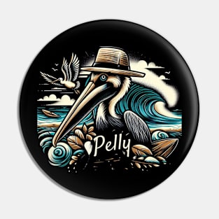 Pelly the Pelican Pin