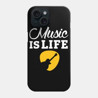 Music is life (2) Phone Case