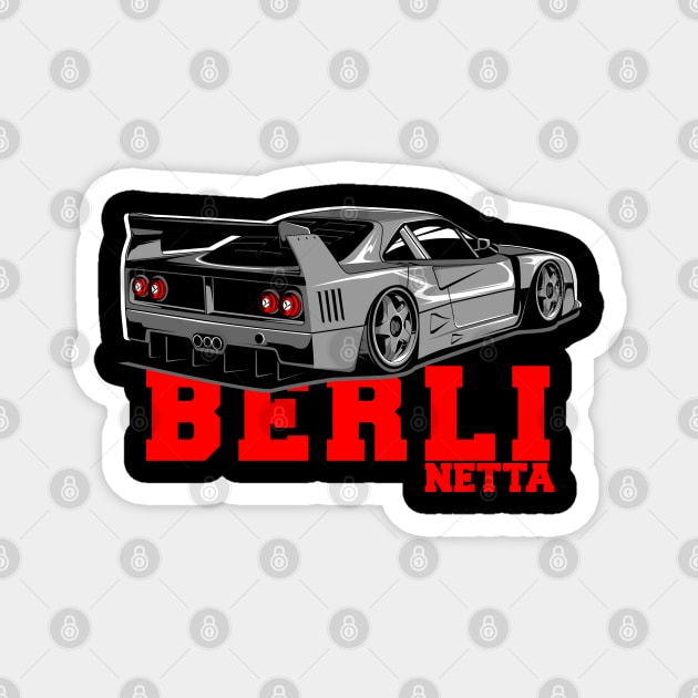 F40 Berlinetta Magnet by aredie19