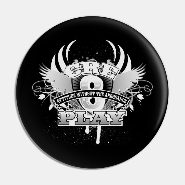 Cre8Play Attitude without the arrogance Pin by cre8play