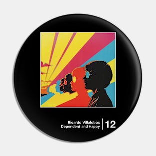 Ricardo Villalobos - Minimal Style Artwork Design Pin