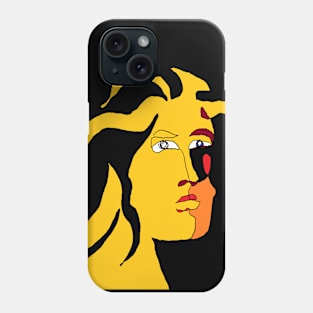 artist in thought Phone Case