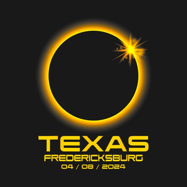 Fredericksburg Texas Tx Total Solar Eclipse 2024 by klei-nhanss