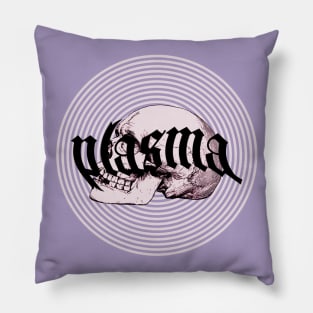 Plasma Skull Pillow