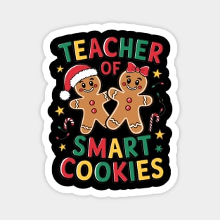 Christmas Teacher of Smart Cookies for Educators Magnet