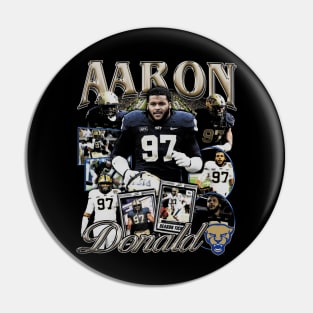 Aaron Donald College Vintage Bootleg Pin